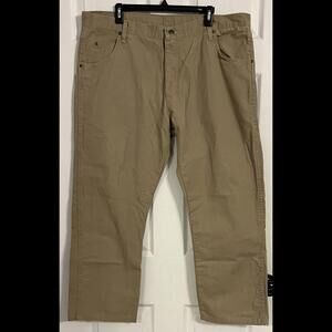 Wrangler Rugged Wear Khaki Jeans Men’s Size 40x30